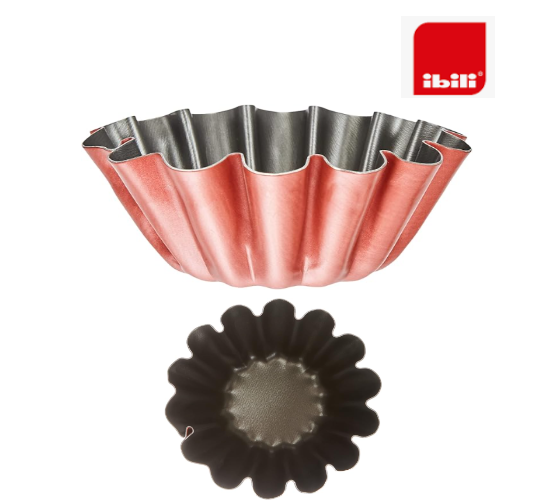 Forma De Pudim Flan Canelada Cupra 10X4Cm  Ibili            