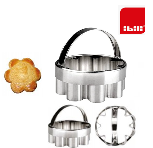 Cortador Canelado Inox C/Pega  7,5Cm  Ibili                 