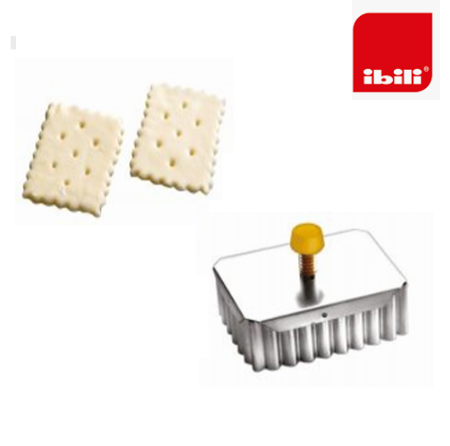 Corta Massas Com Expulsor Retangular 6X4,5Cm Ibili          