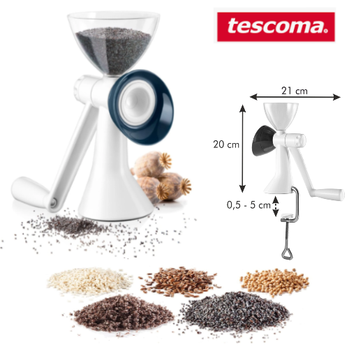 Moinho De Sementes Cerâmico Ajustável Handy Tescoma         