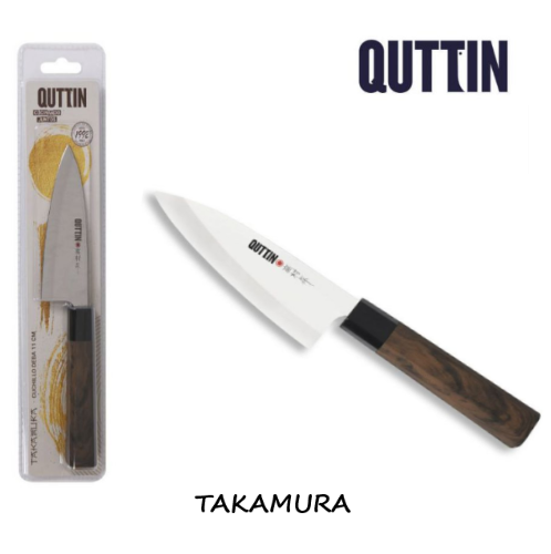 Faca Deba 11Cm Takamura Quttin                              