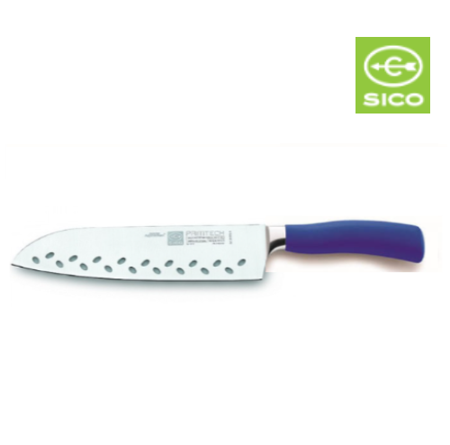 Faca Santoku C/Alvéolos 18Cm-Cb Azul  Primtech              