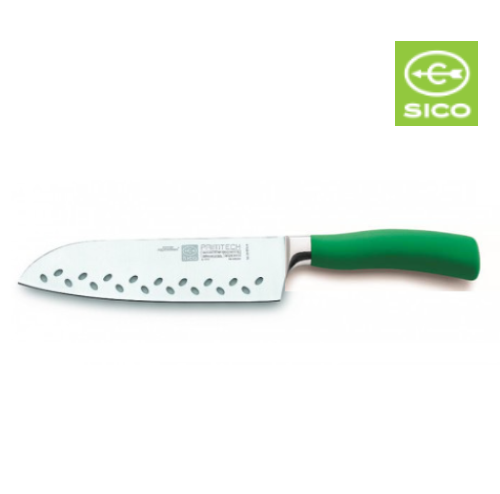 Faca Santoku C/Alvéolos 18Cm-Cb Verde  Primtech             