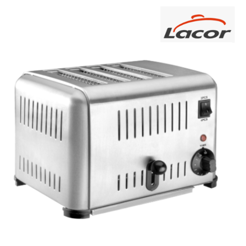 Torradeira Buffet 4 Ranhuras 1800W 30X24,5X21,5Cm Lacor     