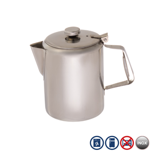 Cafeteira Linha Direita Inox 1L Ø9X13Cm                     