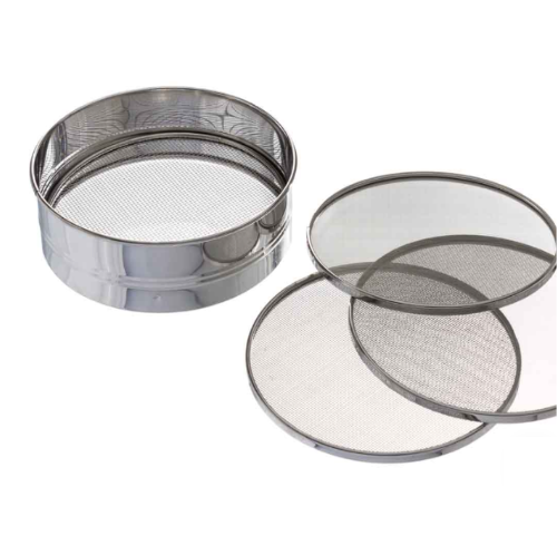 Peneira C/ 4 Redes Amovíveis Inox Ø24Cm                     