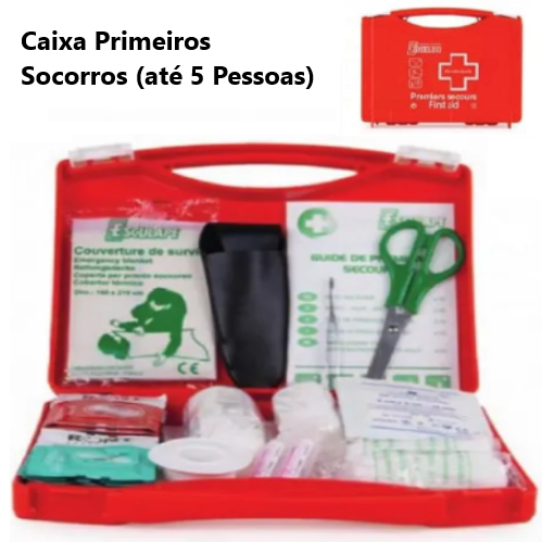 Caixa Primeiros Socorros (Até 5 Pessoas)                    