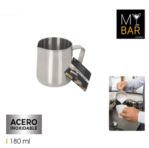 Leiteira Inox 180Ml Mybar                                   