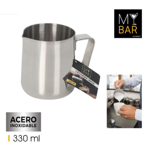 Leiteira Inox 330Ml Mybar                                   