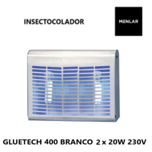 Insectocaçador Gluetech 400 Br. 2X20W 47X29X9,5Cm Menlar    