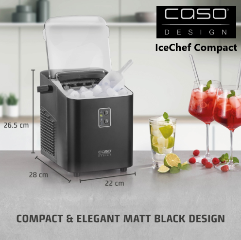 Maquina De Gelo Icechef Compact 3401 12Kg/24H Caso          
