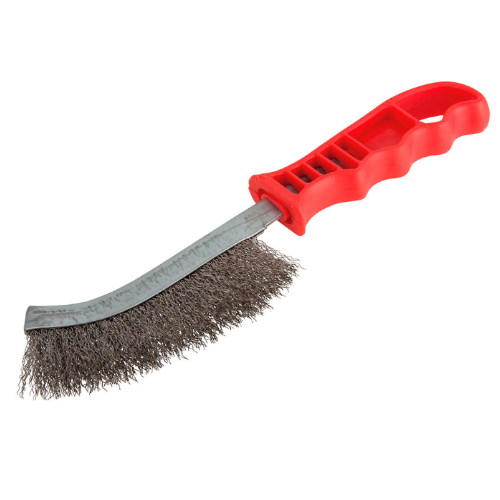 Escova Em Aço Inox Cabo Em Plástico, 265Mm Wolfcraft        