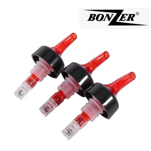Conjunto 3 Rolhas Medidoras Bd01874 40Ml  Bonzer            