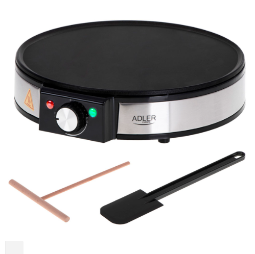 Máquina De Crepes 1600W Ø30Cm C/Antiaderente 3058 Adler     