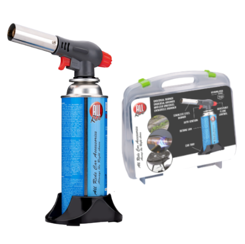 Maçarico A Gás Com Caixa Pvc 20,5X7,5X 7,5Cm All Ride       