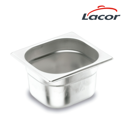 Conteiner Inox Gn 1/6  176X162X100Mm 1,6Lts Lacor           