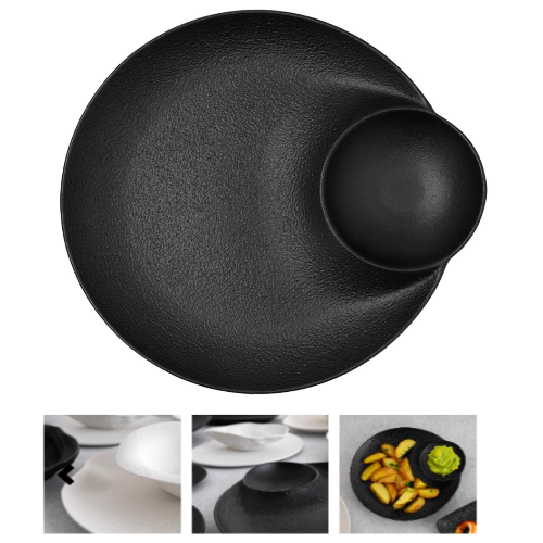 Prato Dipear Porcelana Fosil 27,5X25,7X3,6Cm -  Bidasoa     