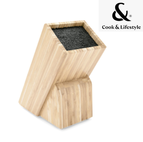 Bloco De Facas Em Madeira 22X12X29Cm Cook And Lifestyle     