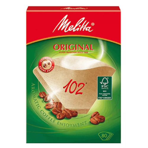Filtro De Café 102 80 Unid. Melitta                         