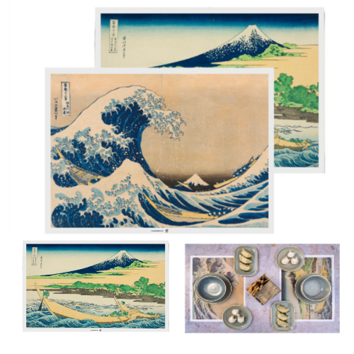 Toalhete De Mesa Celulose Sushi 31X43Cm Quadricromia 500 Und