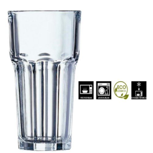 Copo Alto 65Cl Temperado Granity                            