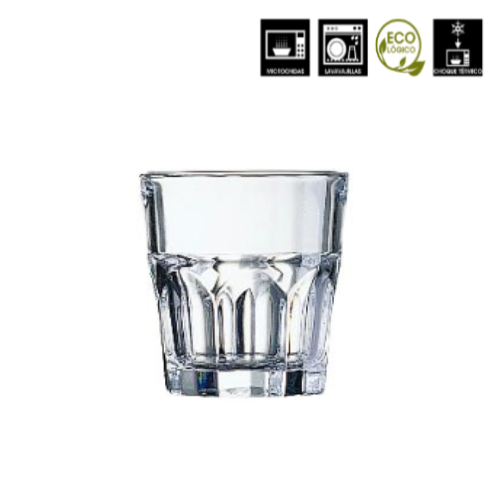 Copo Baixo 16Cl Temperado Granity                           