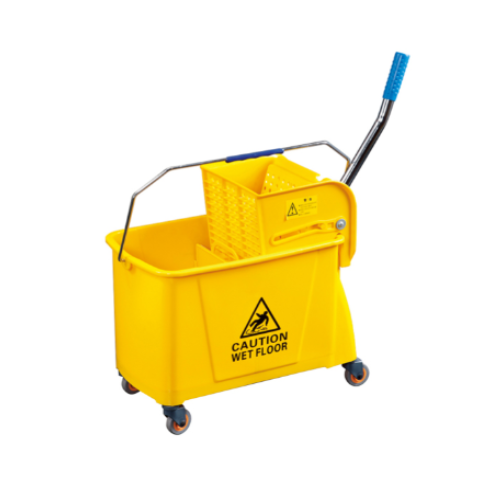 Carro Limpeza C/ Prensa E Balde 24L 49X28X69Cm              