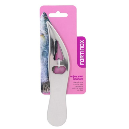 Escamador De Peixe Inox  19X3,5Cm                           