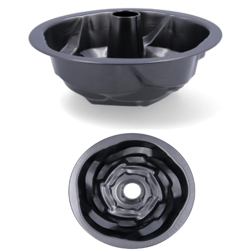 Molde Savarin Aço Carbono 22X9,5Cm Sweet Grey Qd            