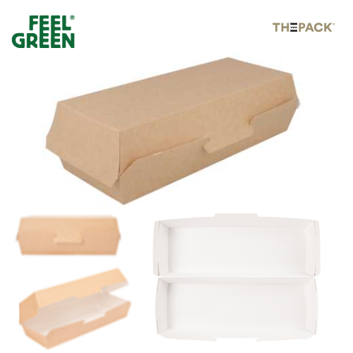 Caixas Panini Thepack 26,5X12,2X7Cm Natural 50 Unid.        
