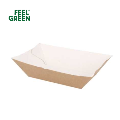 Barquetas 480 Gr Thepack  10X6,2X4,8 Cm Natural 200 Unid.   