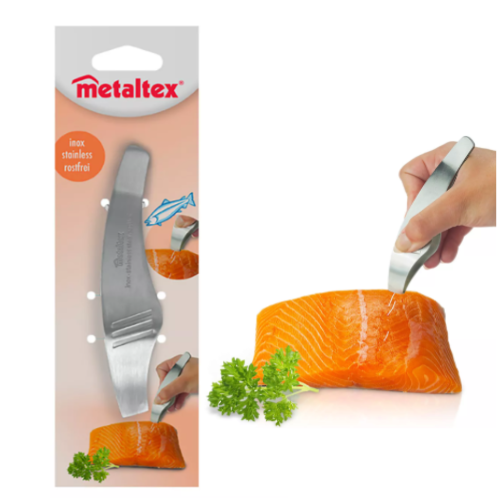 Pinça Para Retirar Espinhas Ou Presuntoem Inox 13Cm Metaltex