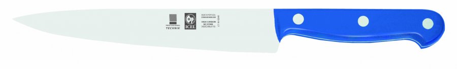 Faca De Chefe 20Cm Technik  Cabo Azul Icel                  