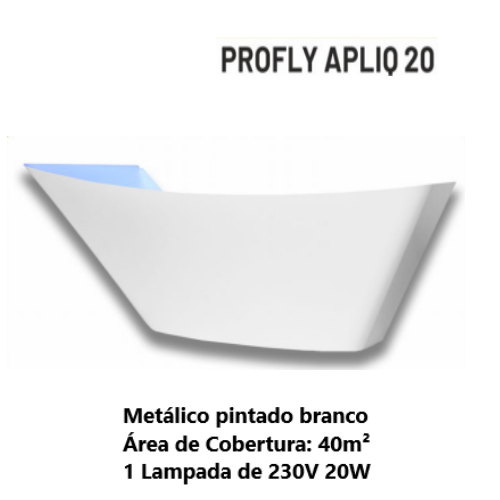 Insetocolador Profly Apliq 20  Branco 460X172X205Mm         