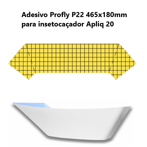Adesivo Para Insetocaçador P22 465X180Mm Unidade            