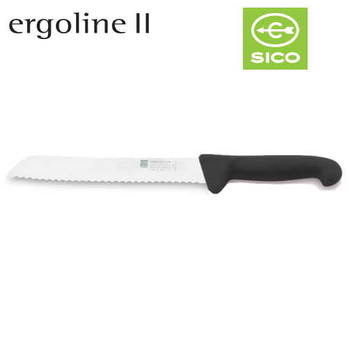 Faca Para Pão 20Cm - Cb Preto / Ergoline Ii Sico            