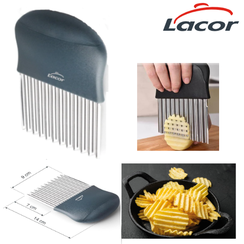 Fatiador De Batata Ondulado 14X9,5Cm  Lacor                 