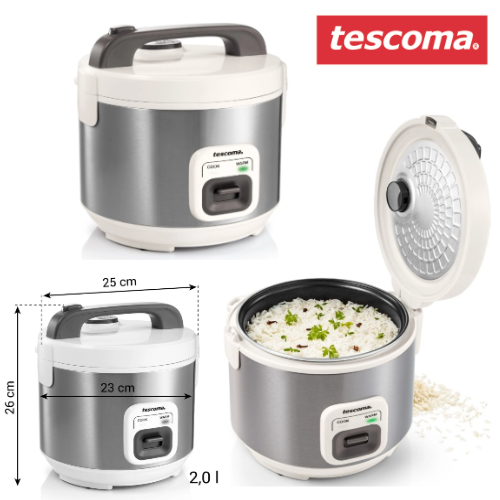 Panela Eletrica Cozedor De Arroz 2 Litros Grandchef Tescoma 