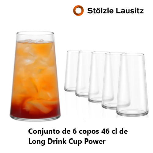Power Copo De Long Drink 46Cl Stolzle Lausitz Pack-6        
