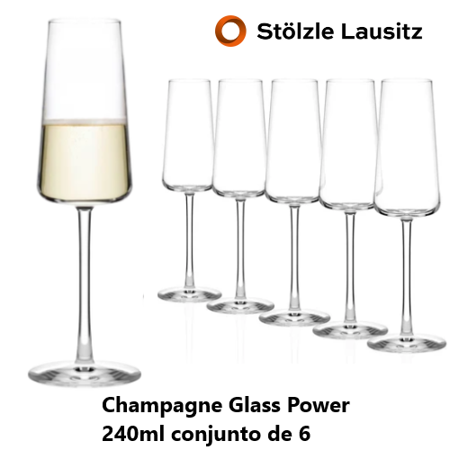 Power Calice Flute 24Cl Stolzle Lausitz Pack-6              