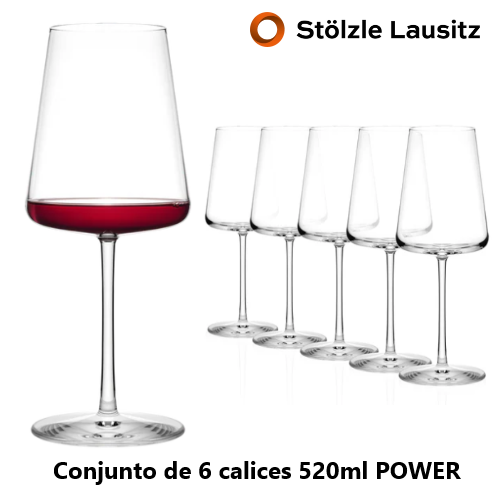 Power Calice Vinho Tinto 52Cl Stolzle Lausitz Pack-6        