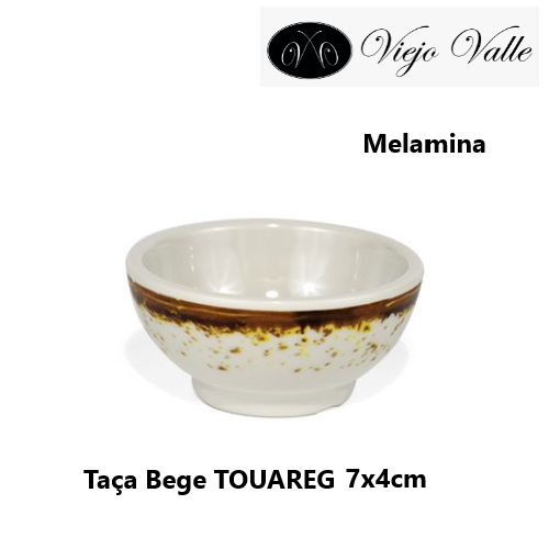 Taça Melamina Touareg 7X4Cm Viejo Valle                     