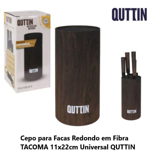 Cepo Tacoma  Redondo Fibra Takamura 11X22Cm Quttin          