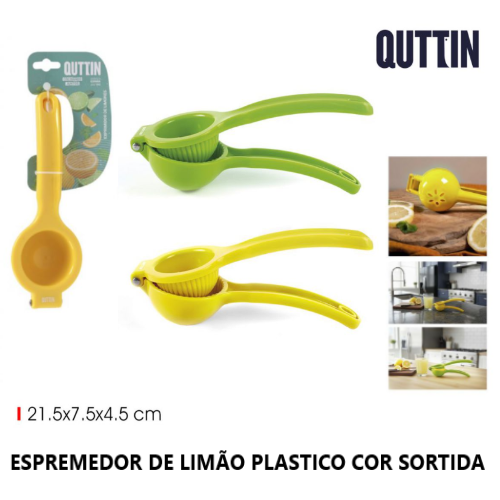Espremedor De Limões Plastico Cor Sortida 21.5X7.5X4.5Cm    