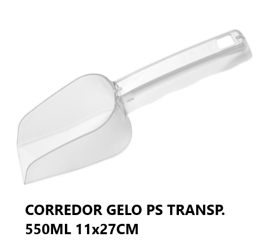 Corredor Gelo Ps Transp. 550Ml 11X27Cm                      