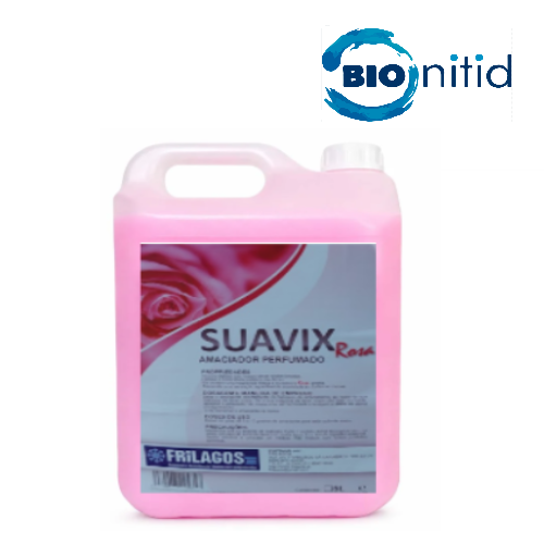 Suavix Rosa Amaciador Roupa Concentrado 5L Bionitid         