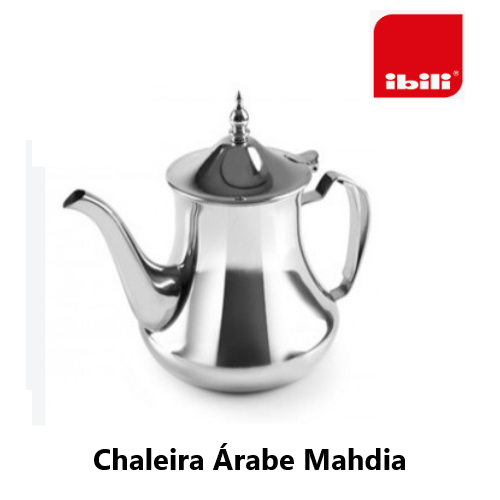 Chaleira Árabe Mahdia Inox  0,65Lt Ibili                    