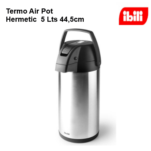 Termo Air Pot 5 Lts Inox 44,5Cm Ibili                       