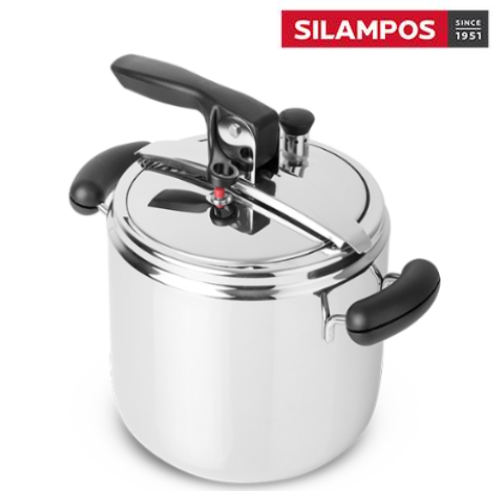 Panela De Pressão Silampos Inox Ft Lagos 7Lts               