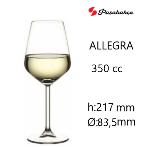 Calice Allegra 345 Cc Pasabahce                             